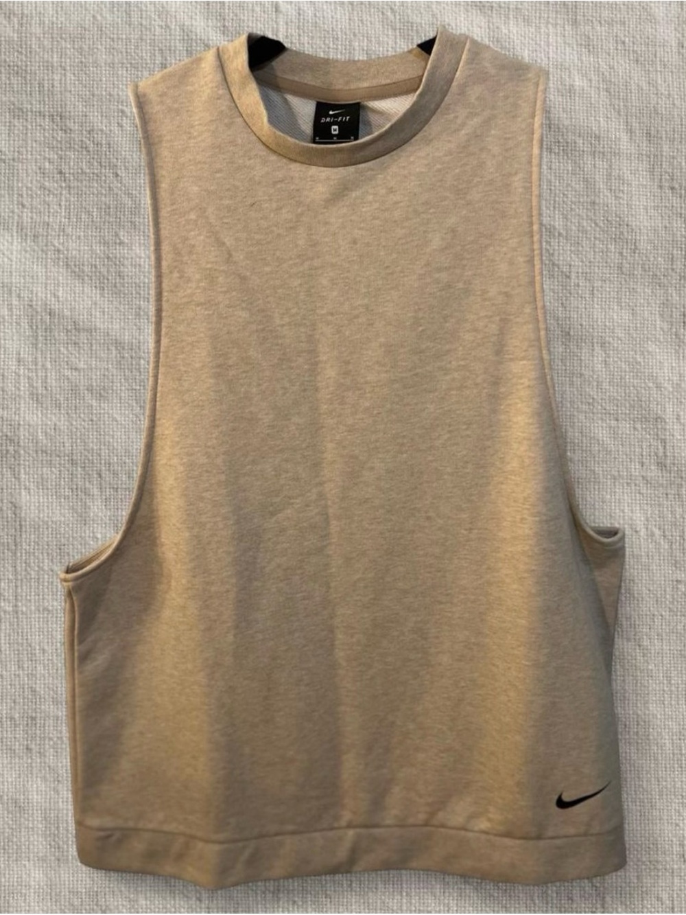 Nike Women’s Sleeveless Tank Top in Light Taupe
